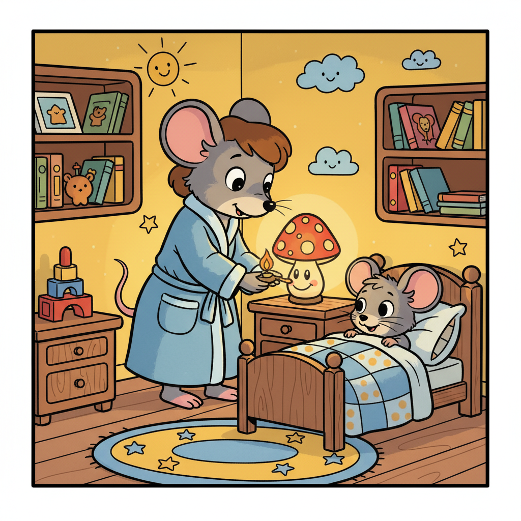 Pip the Mouse and the Dark